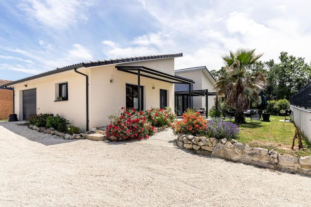 Villa Des Rives Du Tarn Avec Jacuzzi Montans Exterior foto